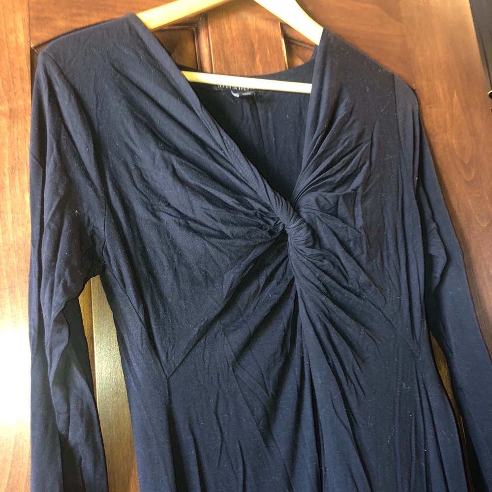 A Pea in the Pod Black Maternity Dress